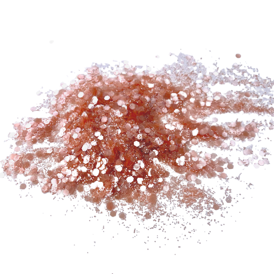 Chloe, Rose Gold Bioglitter
