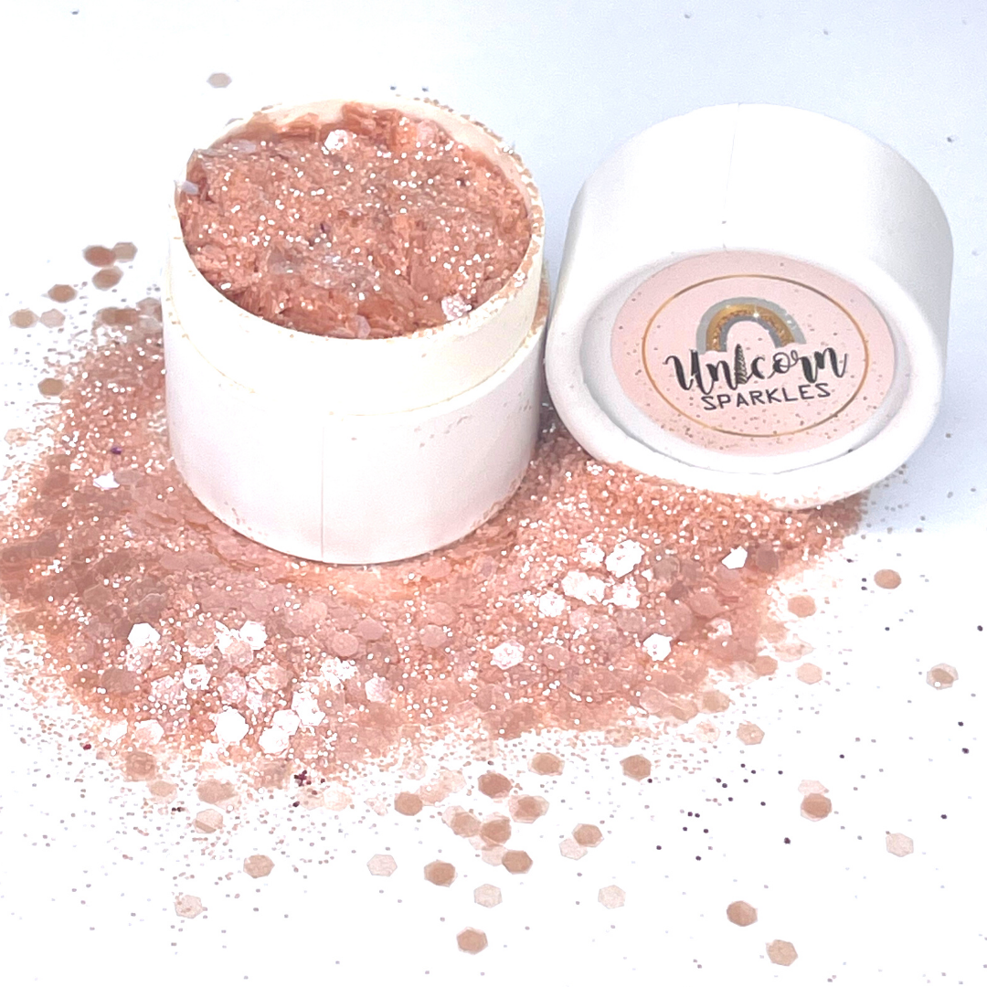 Chloe, Rose Gold Bioglitter