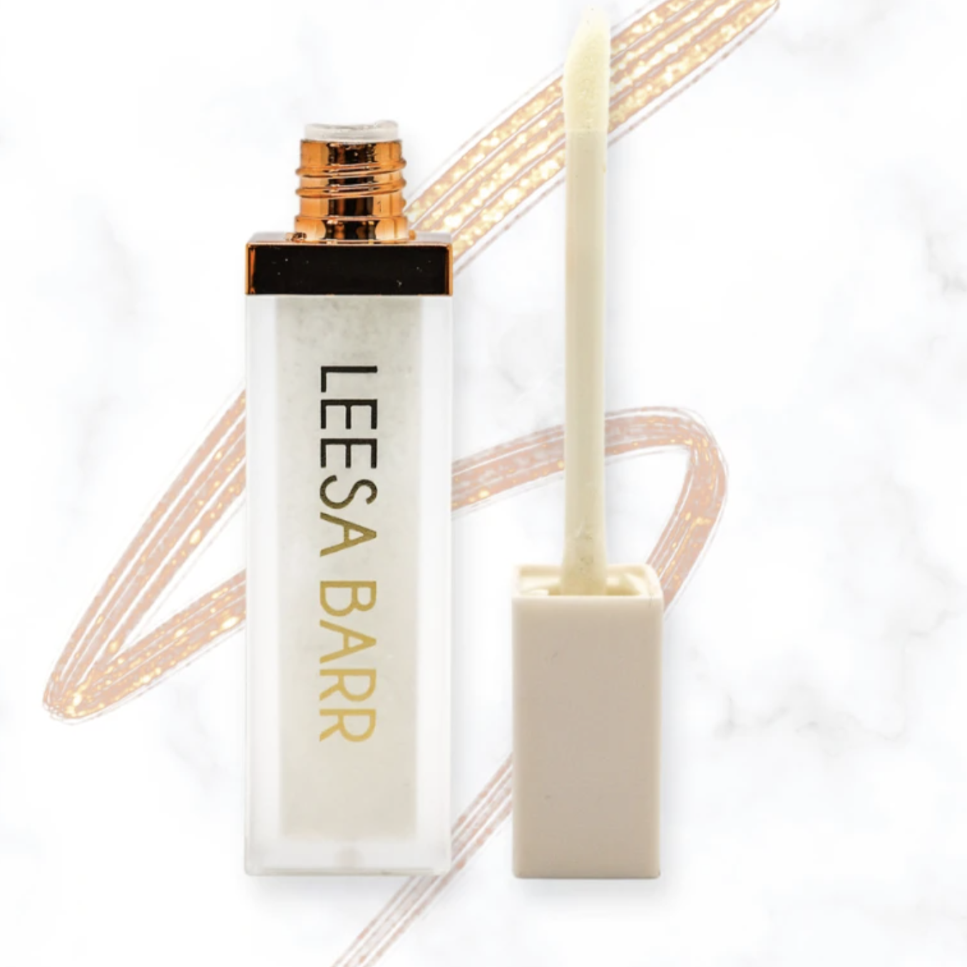 Plumping Lip gloss, Solar - (Copper and Gold Shimmer)