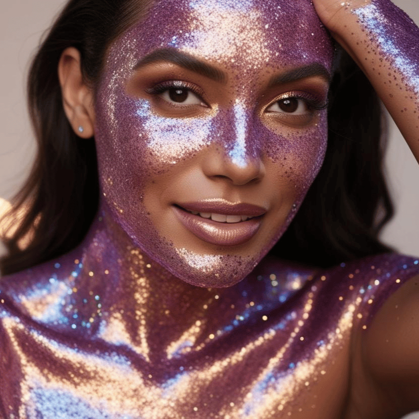 Violet, purple bioglitter